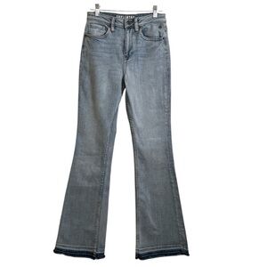 Idyllwind Mustang High Rise Flare Light Wash Released Hem Western size 4W x 34L